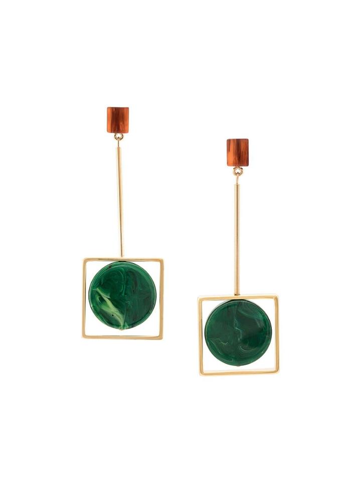 Rachel Comey Hans Earrings - Green