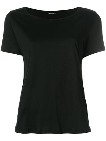 Album Di Famiglia Plain T-shirt - Black