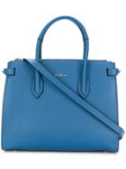 Furla Classic Logo Tote Bag - Blue