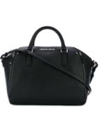 Armani Jeans - Mano Shoulder Bag - Women - Polyester/polyurethane - One Size, Black, Polyester/polyurethane