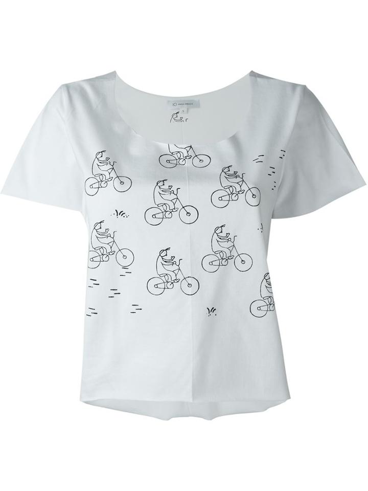 Io Ivana Omazic Bicycles Print T-shirt