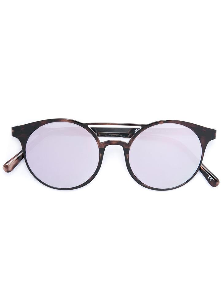 Le Specs Demo Mode Le Tough Sunglasses, Women's, Brown, Plastic