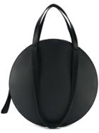 Marni Tambourine Shopping Tote Bag - Black