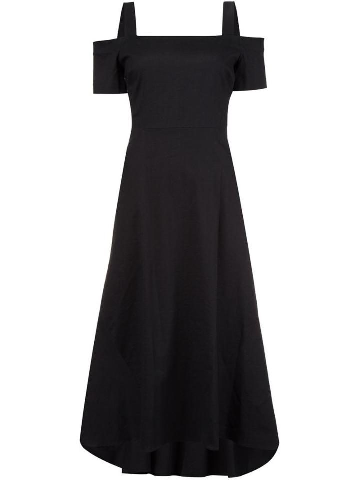 A.l.c. Cold Shoulder Dress, Women's, Size: 2, Black, Ramie/viscose/spandex/elastane