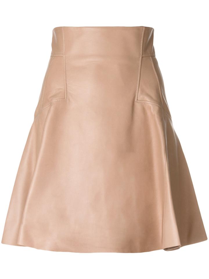 Alexander Mcqueen Full Panelled Skirt - Pink & Purple