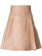 Alexander Mcqueen Full Panelled Skirt - Pink & Purple
