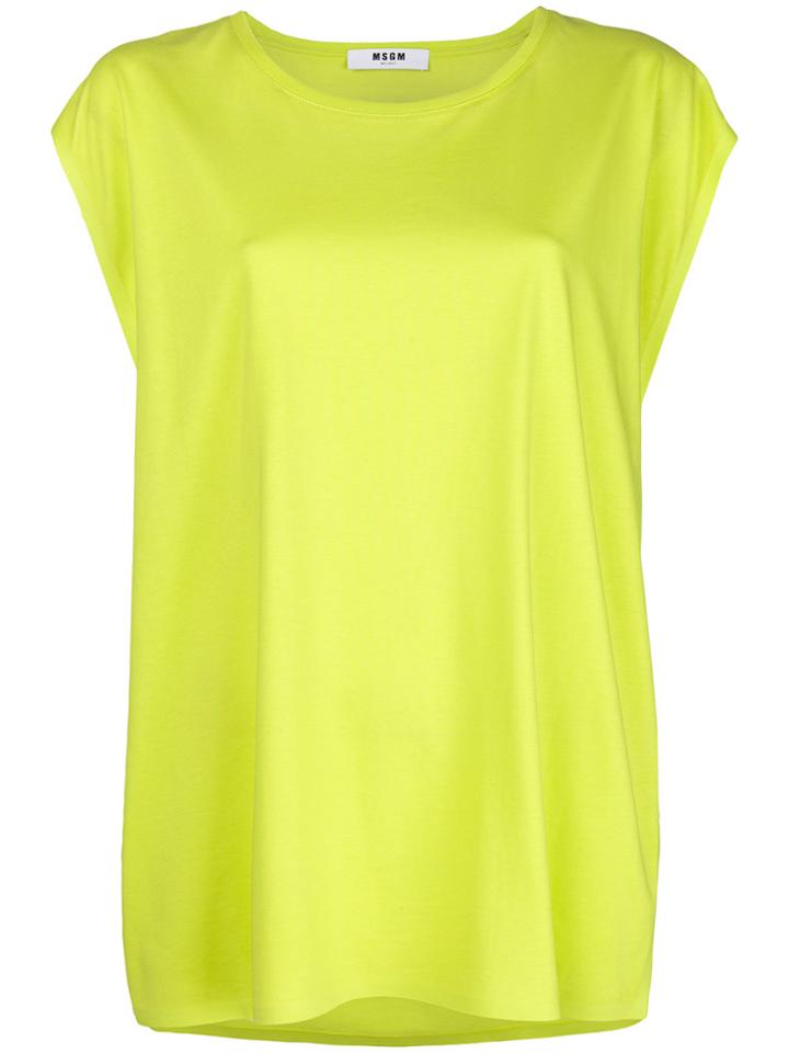 Msgm Loose-fit T-shirt - Green