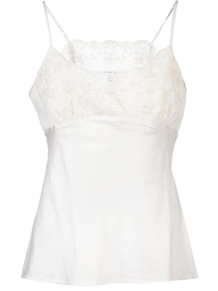 Dosa Boluda Camisole, Women's, Size: 2, White, Silk