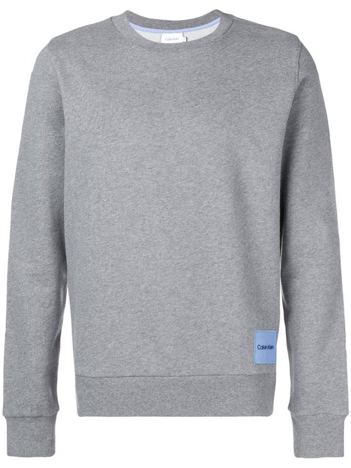 Calvin Klein Classic Jersey Sweater - Grey