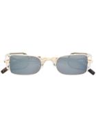 Matsuda Square Tinted Sunglasses - Metallic