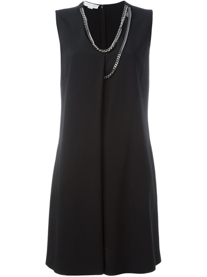 Stella Mccartney 'marisa' Dress, Women's, Size: 44, Black, Spandex/elastane/acetate/viscose/metallic Fibre