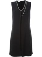 Stella Mccartney 'marisa' Dress, Women's, Size: 44, Black, Spandex/elastane/acetate/viscose/metallic Fibre