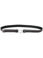 Prada Skinny Belt, Women's, Size: 65, Black, Spandex/elastane/metal