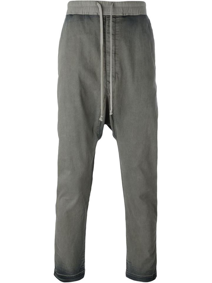 Rick Owens Drkshdw Drop-crotch Trousers