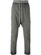 Rick Owens Drkshdw Drop-crotch Trousers