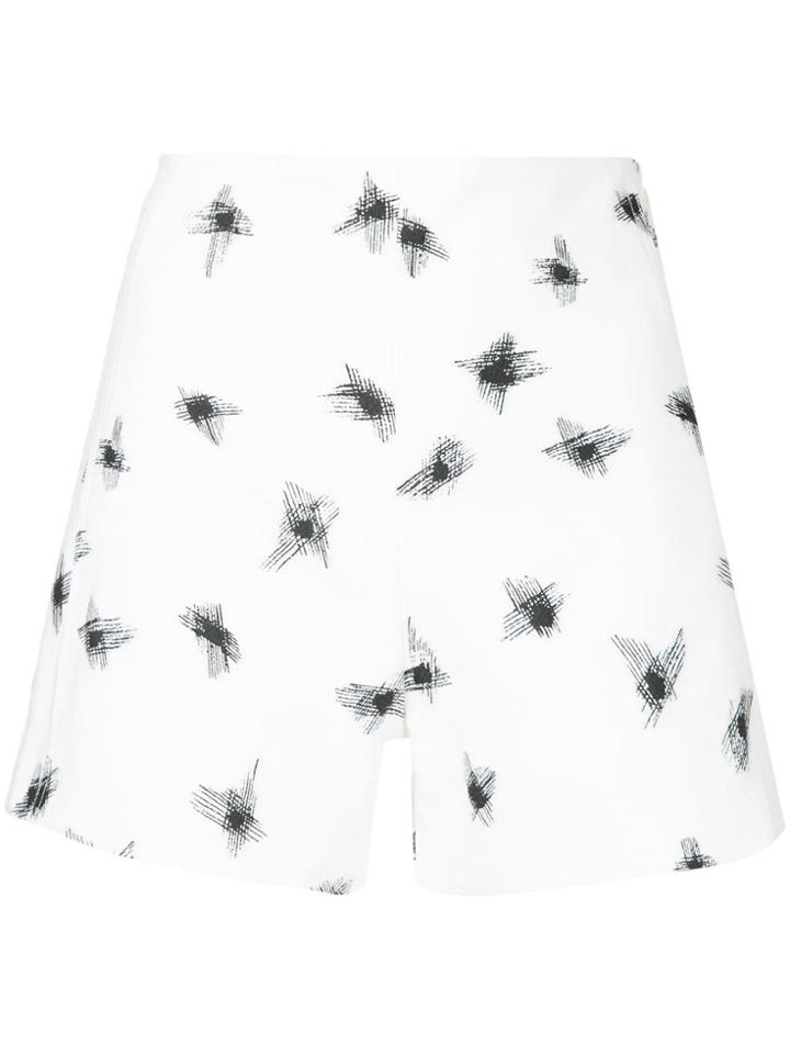 Manning Cartell Spot Embroidered Shorts - White