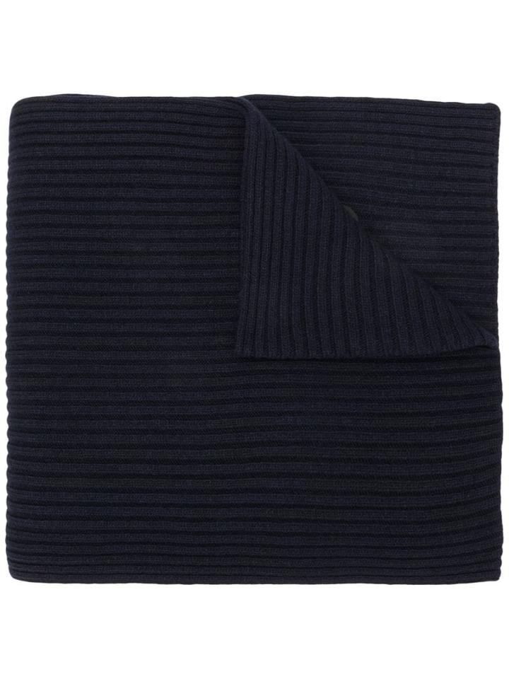 Moschino Teddy Bear Knitted Scarf - Blue