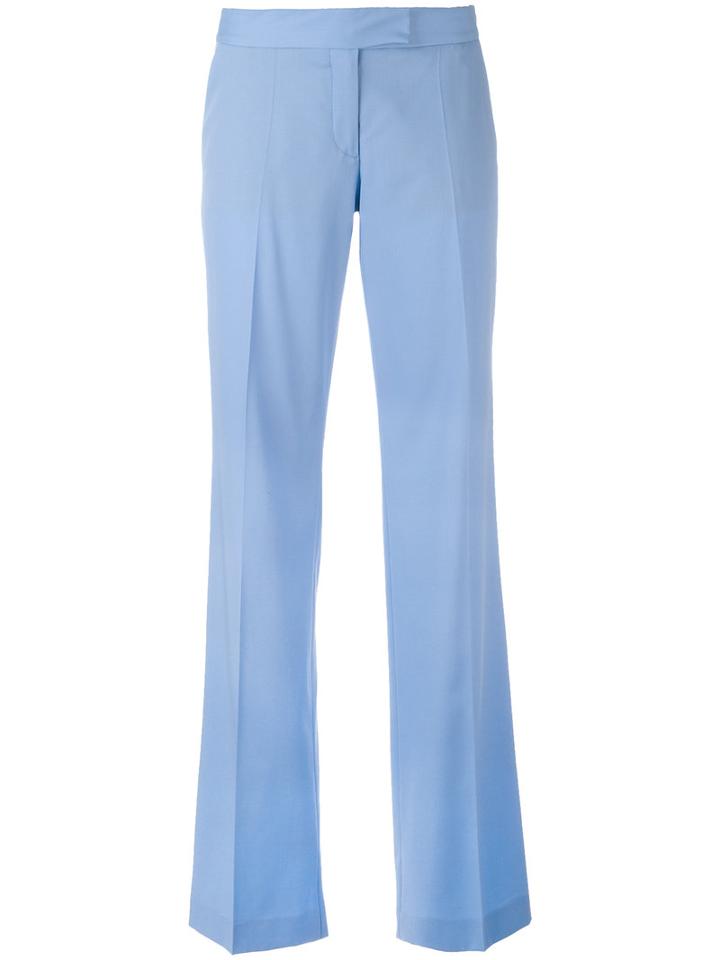 Stella Mccartney Tailored Trousers, Women's, Size: 42, Blue, Wool