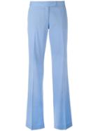 Stella Mccartney Tailored Trousers, Women's, Size: 42, Blue, Wool