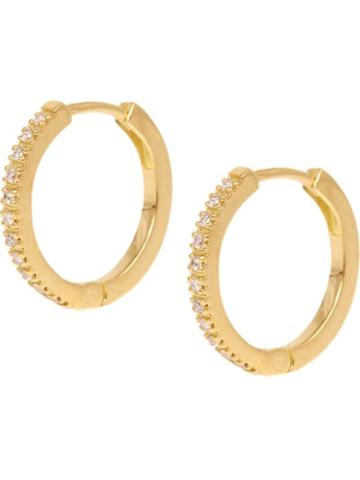 Dima Diamante Hoop Earrings