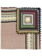 Faliero Sarti Mixed Print Scarf - Neutrals