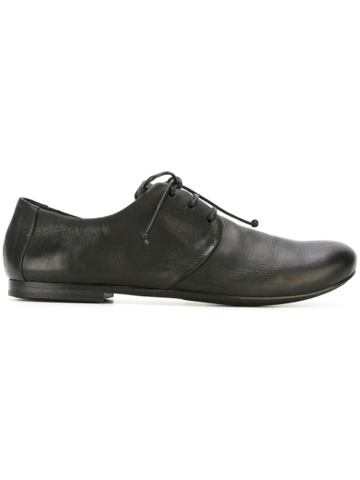 Marsèll Distressed Lace-up Shoes, Women's, Size: 36, Black, Calf Leather/leather/rubber