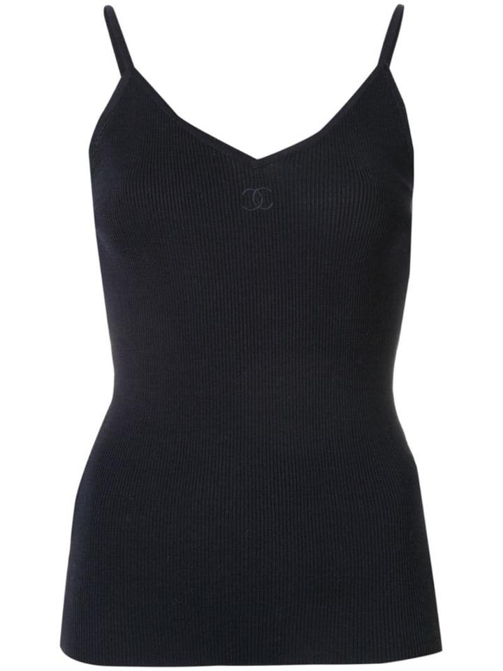 Chanel Pre-owned Camisole Top - Black