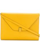 Valextra Envelope Shoulder Bag - Yellow & Orange