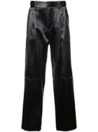 Icosae Tailored Pleated Trousers - Black