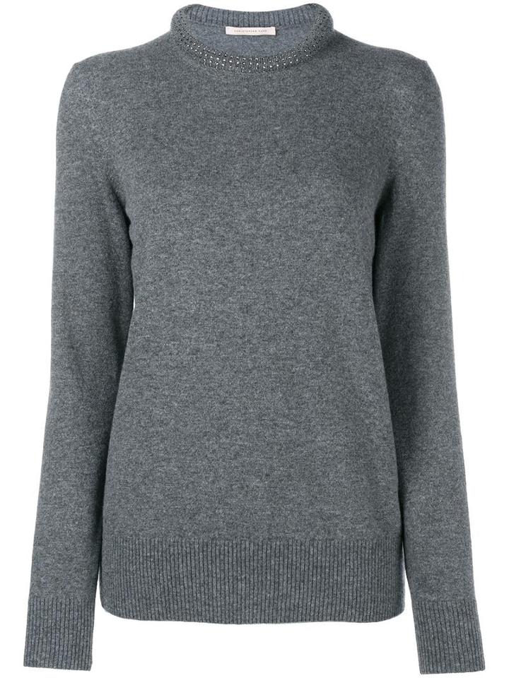 Christopher Kane Bolster Sweater, Women's, Size: Small, Grey, Cashmere/wool