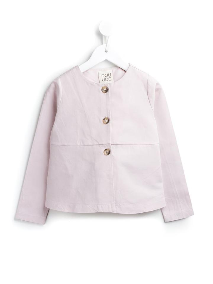 Douuod Kids 'contrabasso' Blazer, Girl's, Size: 10 Yrs, Pink/purple