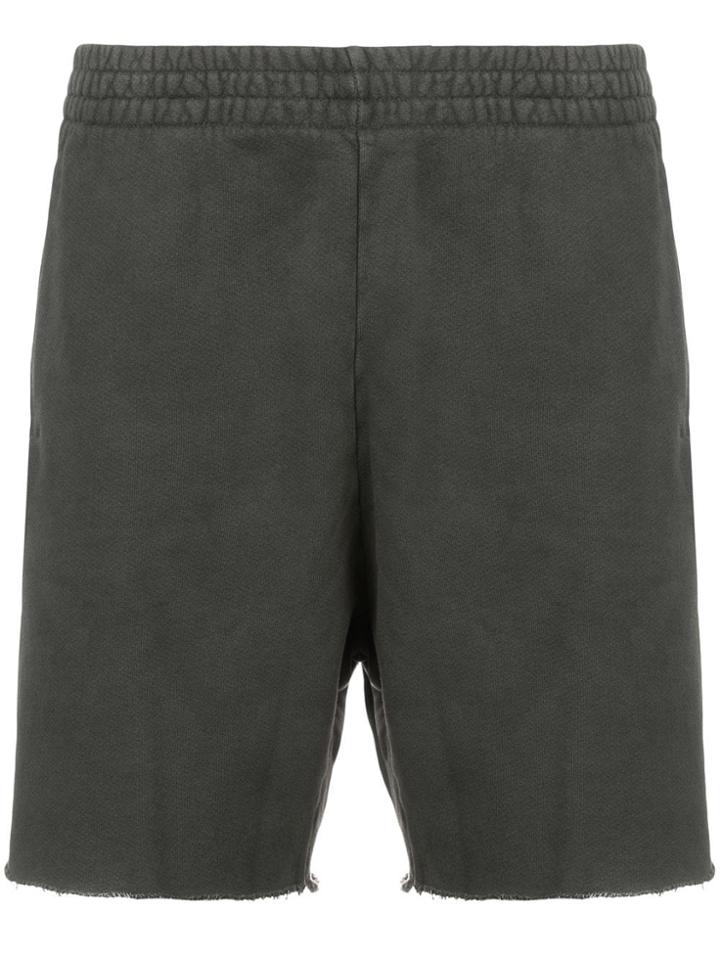 Yeezy Boxy Distressed Shorts - Grey