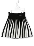 Mi Mi Sol Monochrome Flared Skirt, Toddler Girl's, Size: 2 Yrs, Black