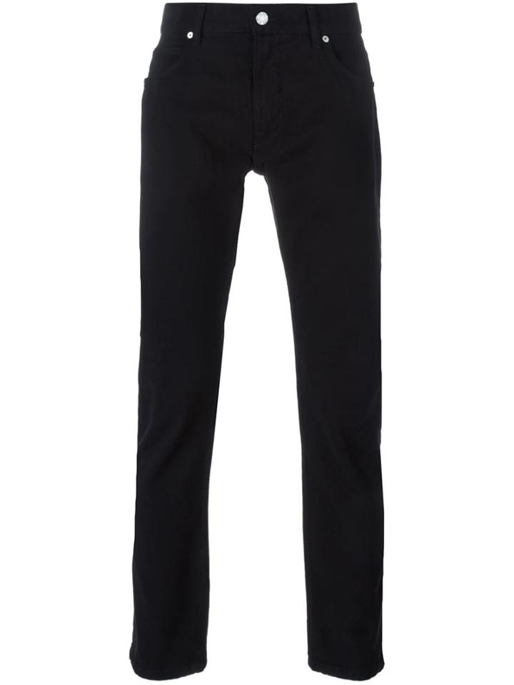 Helmut Lang Slim Fit Jeans, Men's, Size: 32, Black, Cotton/spandex/elastane