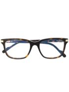 Cartier Square Frame Glasses - 006 Brown