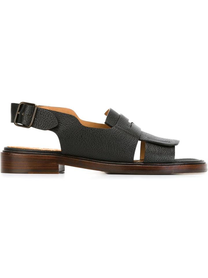 Chie Mihara Slingback Flat Sandals