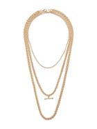 Susan Caplan Vintage '1990s Set Of Three Necklaces - Gold