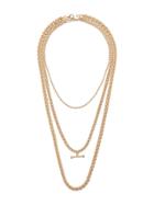 Susan Caplan Vintage '1990s Set Of Three Necklaces - Gold