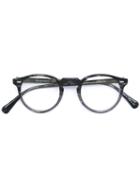 Oliver Peoples Gregory Peck Glasses, Black, Acetate