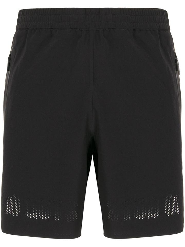 Blackbarrett Perforated Details Running Shorts