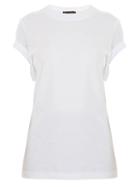 Bianza Blusa Manga Laço Branco Bianza - White