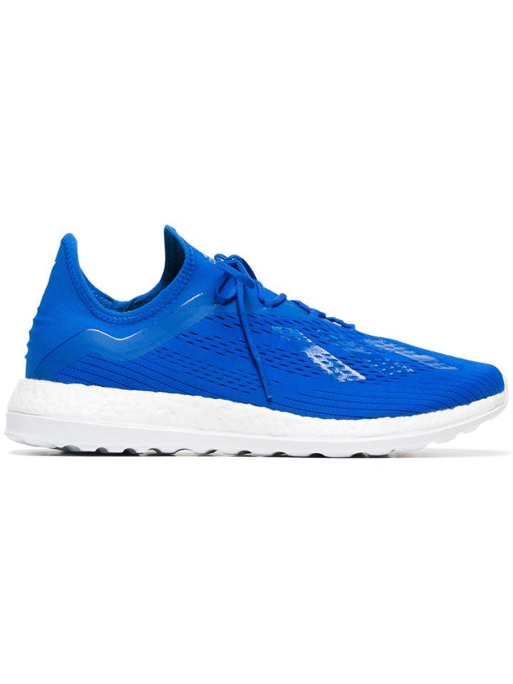 Adidas Blue X18+ Mesh Trainers