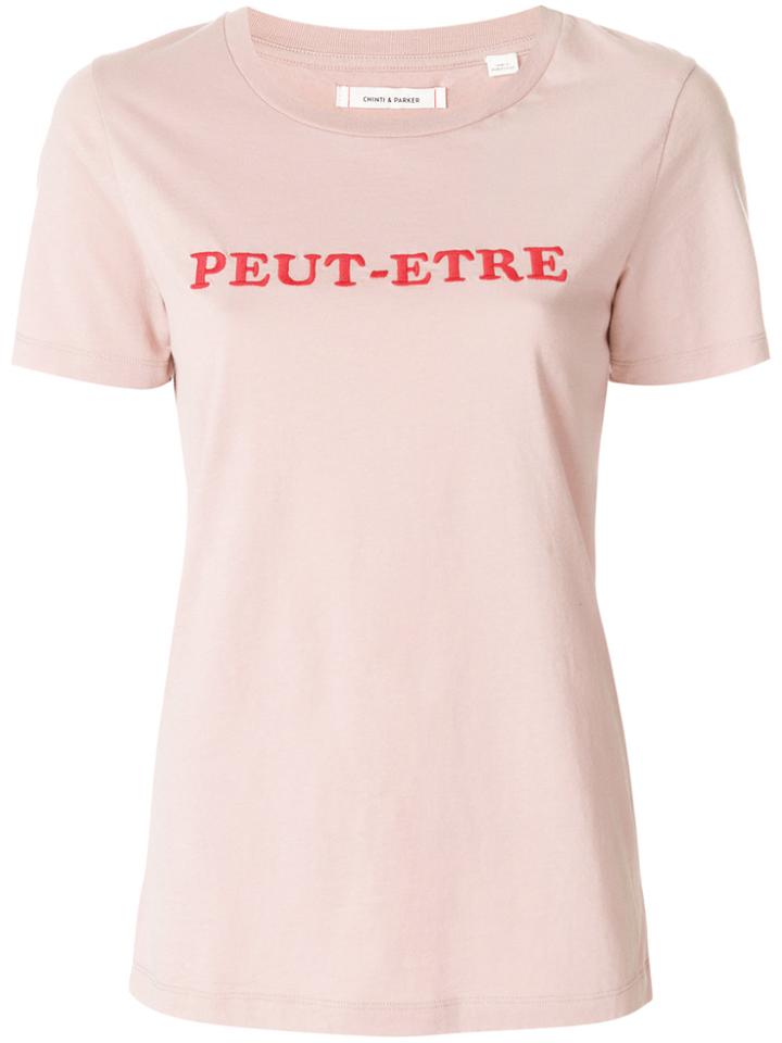 Chinti & Parker Peut-etre T-shirt - Pink & Purple