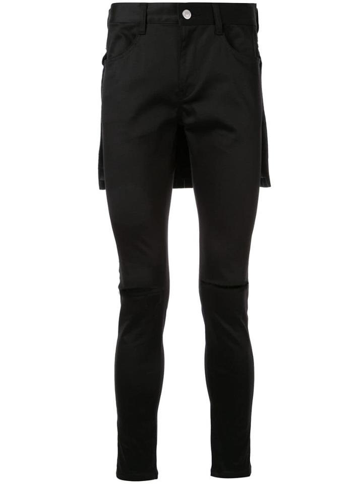 Johnundercover Ripped Trousers - Black