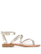 Twin-set Strappy Sandals - Gold
