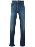 Closed - Folded Hem Tapered Jeans - Men - Cotton/polyester/spandex/elastane - 33, Blue, Cotton/polyester/spandex/elastane