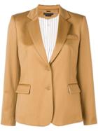 Alice+olivia Tailored Blazer Jacket - Brown