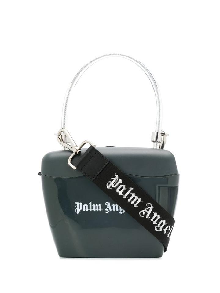 Palm Angels Padlock Shoulder Bag - Grey