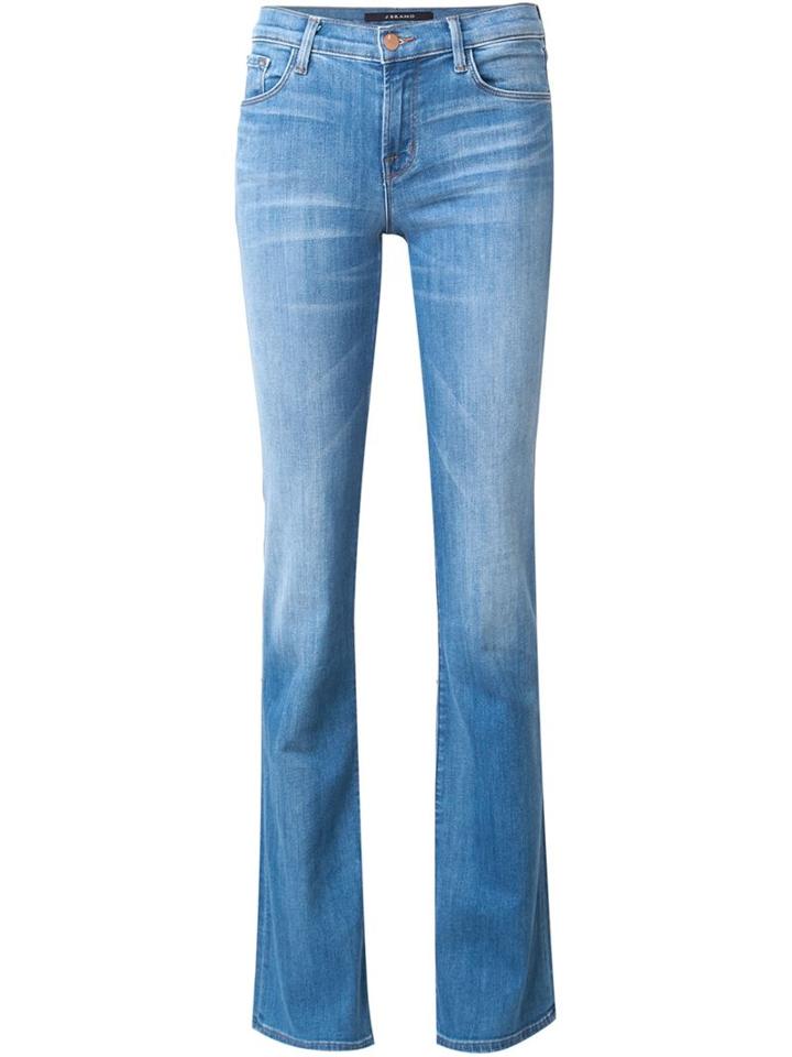 J Brand Flared Jeans, Women's, Size: 29, Blue, Cotton/polyester/spandex/elastane