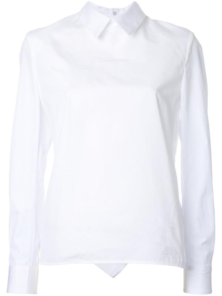Golden Goose Deluxe Brand Ruffled Back Shirt - White